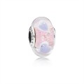 Pandora Plentiful Hearts Murano Glass Charm 796599CZ Jewelry