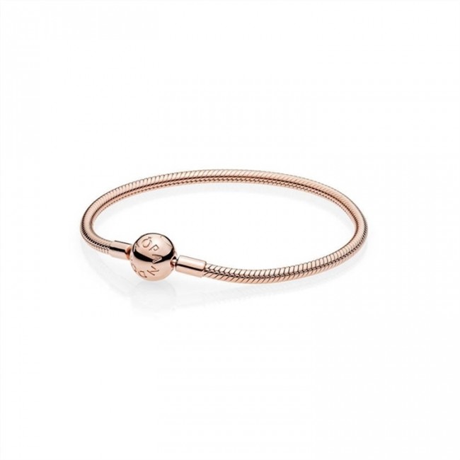 Pandora Smooth Rose Clasp Bracelet 580728 Jewelry