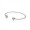 Pandora Signature Bangle Bracelet-Clear Jewelry 590528CZ