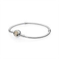 Pandora Signature Bracelet-Clear Jewelry 590741CZ