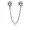 Pandora Silver Floral Safety Chain-PANDORA 790385 Jewelry