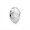 Pandora White Looking Glass Charm-Murano Glass 790921 Jewelry
