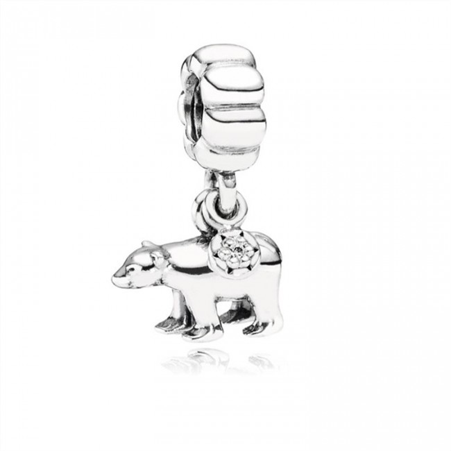 Pandora Polar Bear Charm 791029CZ Jewelry