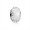 Pandora Fascinating White Charm-Murano Glass 791070 Jewelry