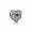 Pandora In My Heart Charm-Clear Jewelry & Synthetic Ruby 791168SRU