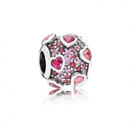 Pandora Explosion of Love Charm-Multi-Colored Jewelry 796555CZSMX