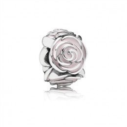 Pandora Rose Garden Clip-Pink Enamel 791291EN40 Jewelry