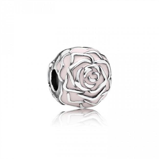 Pandora Pink rose clip 791292EN40 Jewelry