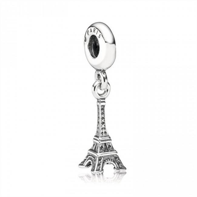 Pandora Eiffel Tower Paris Hanging Silver Charm-791082 Jewelry