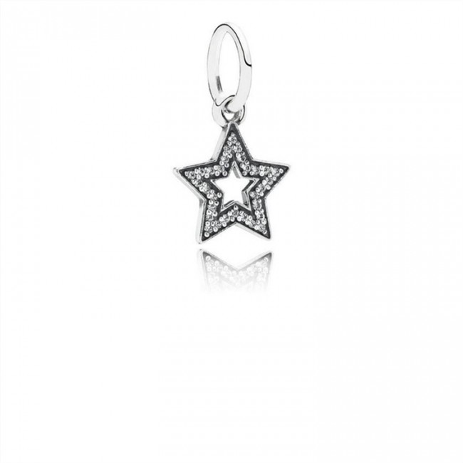 Pandora Symbol Of Aspiration-Clear Jewelry 791348CZ