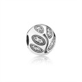 Pandora Sparkling Leaves Clip-Clear Jewelry 791416CZ