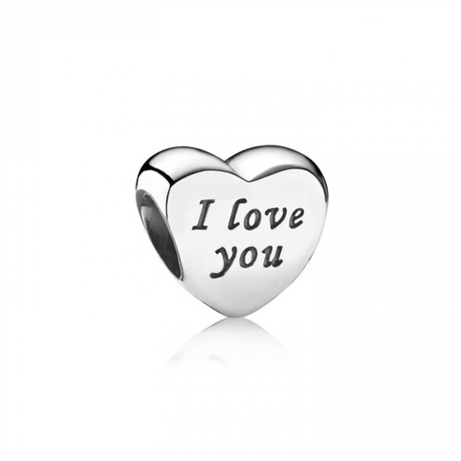 Pandora Words Of Love Engraved Heart Charm 791422 Jewelry