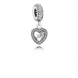 Pandora Center of My Heart-Clear Jewelry 791521CZ
