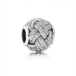 Pandora Sparkling Love Knot Charm 791537CZ Jewelry