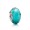 Pandora Fascinating Teal Charm-Murano Glass 791606 Jewelry