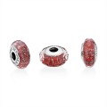 Pandora Red Shimmer Murano Glass Charm 791654 Jewelry