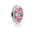 Pandora Flower Garden Charm-Murano Glass 791652 Jewelry