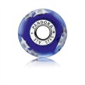 Pandora Starry Night Sky Charm-Murano Glass & Clear Jewelry 791662CZ