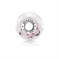 Pandora Pink Field of Flowers Charm-Murano Glass 791665