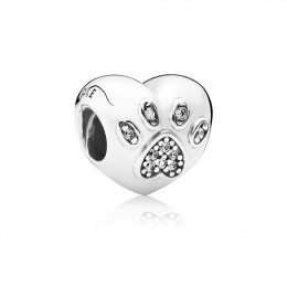 Pandora I Love My Pet Charm-Clear Jewelry 791713CZ