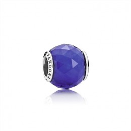 Pandora Geometric Facets Charm-Royal Blue Crystal 791722NCB Jewelry
