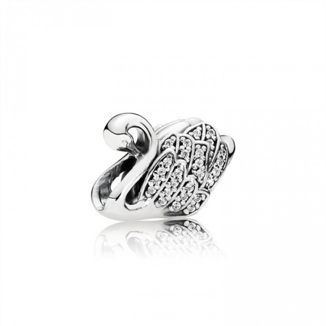 Pandora Majestic Swan Charm 791732cz Jewelry