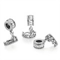 Pandora My Princess Tiara Silver Hanging Charm-791738CZ Jewelry
