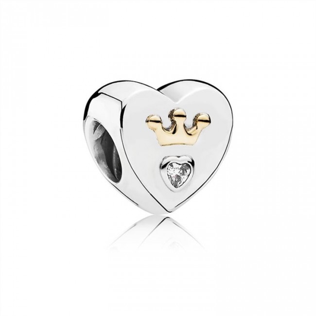 Pandora Majestic Heart Charm 791739CZ Jewelry