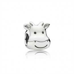 Pandora Cheerful Cow Silver Charm 791748 Jewelry