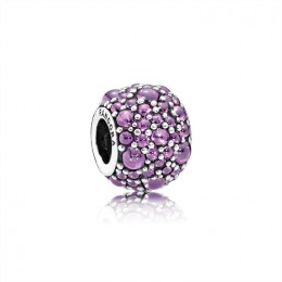 Pandora Shimmering Droplets Charm-Fancy Purple Jewelry 791755CFP