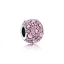 Pandora Shimmering Droplets Charm-Pink Jewelry 791755PCZ