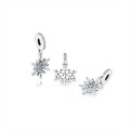 Pandora Crystallised Snowflake PANDORA Hanging Charm 791761NBLMX Jewelry