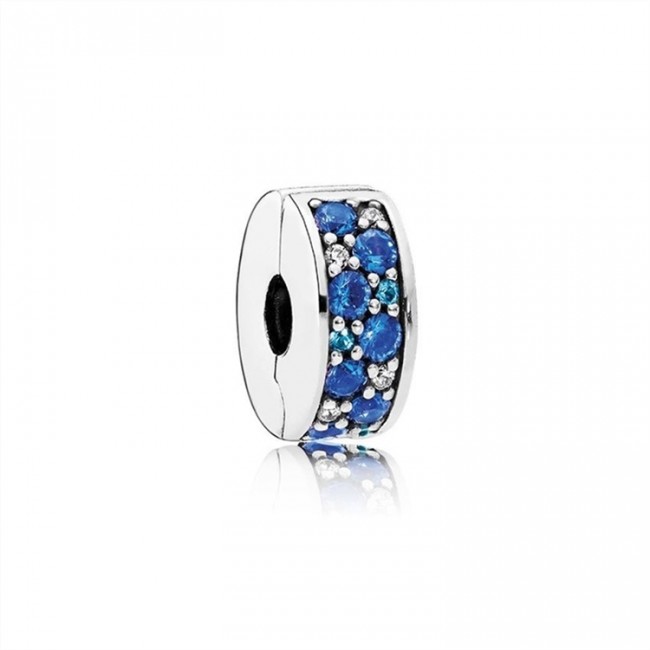Pandora Mosaic Shining Elegance Clip-Multi-Colored Crystals & Clear Jewelry