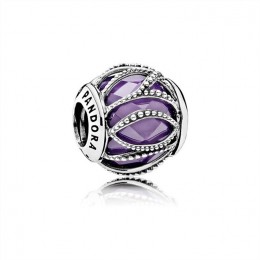 Pandora Intertwining Radiance-Purple & Clear Jewelry 791968ACZ