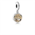 Pandora Family Roots Dangle Charm-Clear Jewelry 791988CZ