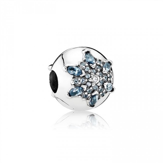 Pandora Crystalized Snowflake-Multi-Colored Crystal & Clear Jewelry 791997NMB