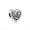 Pandora Love Script Charm-Clear Jewelry 792037CZ