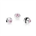 Pandora Magnolia Bloom Clip-Pale Cerise Enamel & Pink Jewelry 792078PCZ