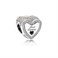 Pandora Jewelry Wedding Heart Charm 792083CZ Jewelry