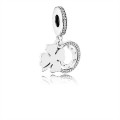 Pandora Lucky Day Dangle Charm-Clear Jewelry 792089CZ