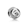 Pandora Interlinked Circles Charm-Clear Jewelry 792090CZ