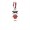 Pandora Chinese Doll Dangle Charm-Red & Black Enamel 791431ENMX Jewelry