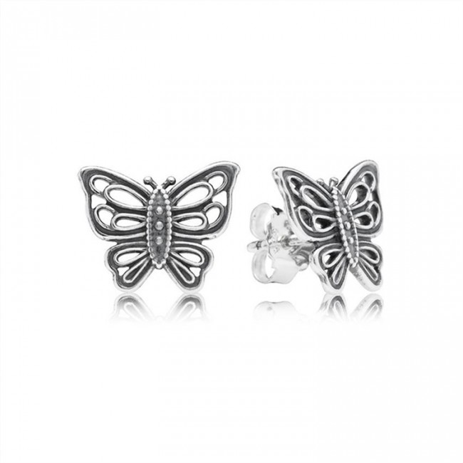 Pandora Jewelry Butterfly Stud Earrings 290547 Jewelry