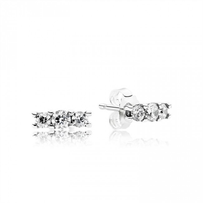 Pandora Sparkling Elegance Stud Earrings 290725CZ Jewelry
