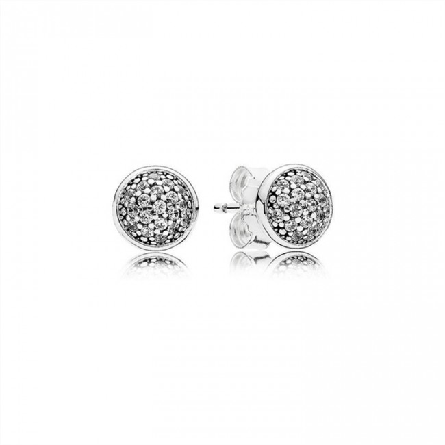 Pandora Dazzling Droplets Stud Earrings-Clear Jewelry 290726CZ