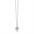 Pandora Sparkling Snowflake Silver Necklace Pendant-390354CZ Jewelry