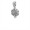 Pandora Crystallised Floral Necklace Pendant 390392CZ Jewelry