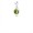 Pandora August Droplet Necklace Pendant 390396PE Jewelry