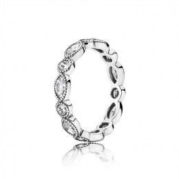 Pandora Alluring Brilliant Marquise Stackable Ring-CZ 190940CZ Jewelry