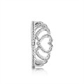 Pandora Hearts Tiara Ring-Clear Jewelry 190958CZ
